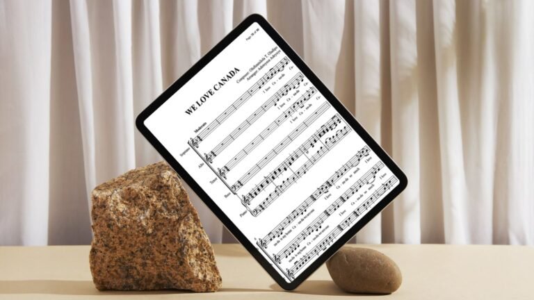 We Love Canada Composition